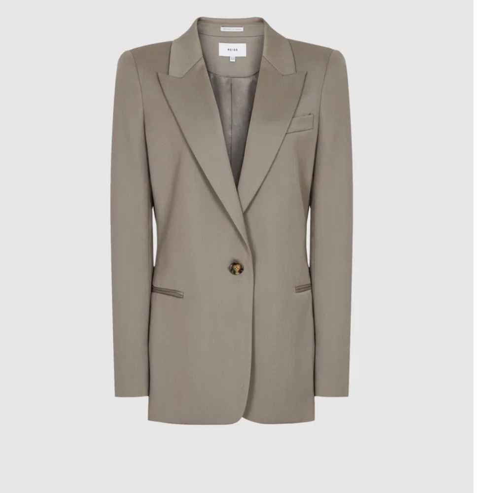 Reiss Women’s Blazer NWT, UK4/US0 , green/taupe